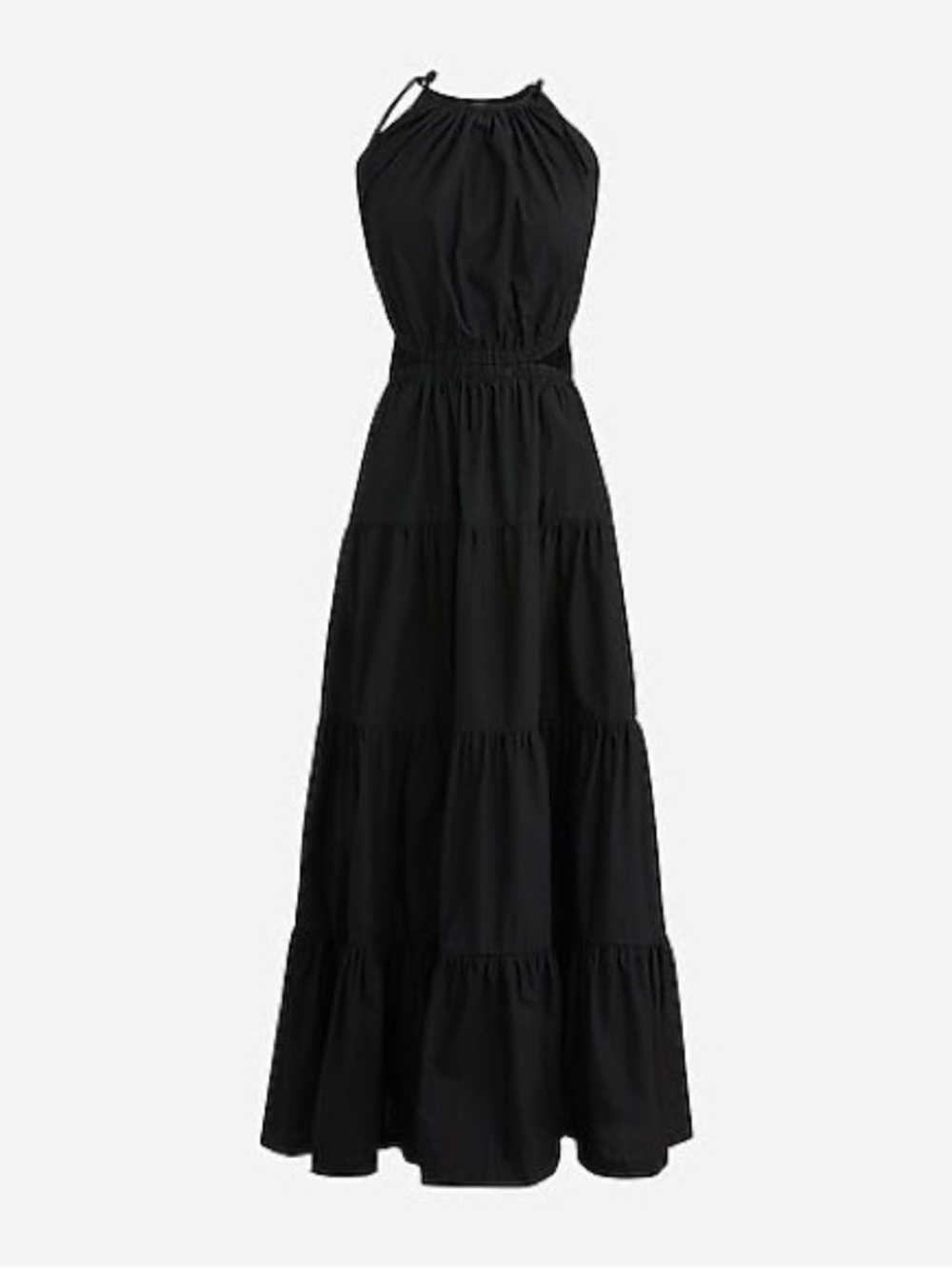 J.Crew Black Harbor side-cutout dress - NWOT